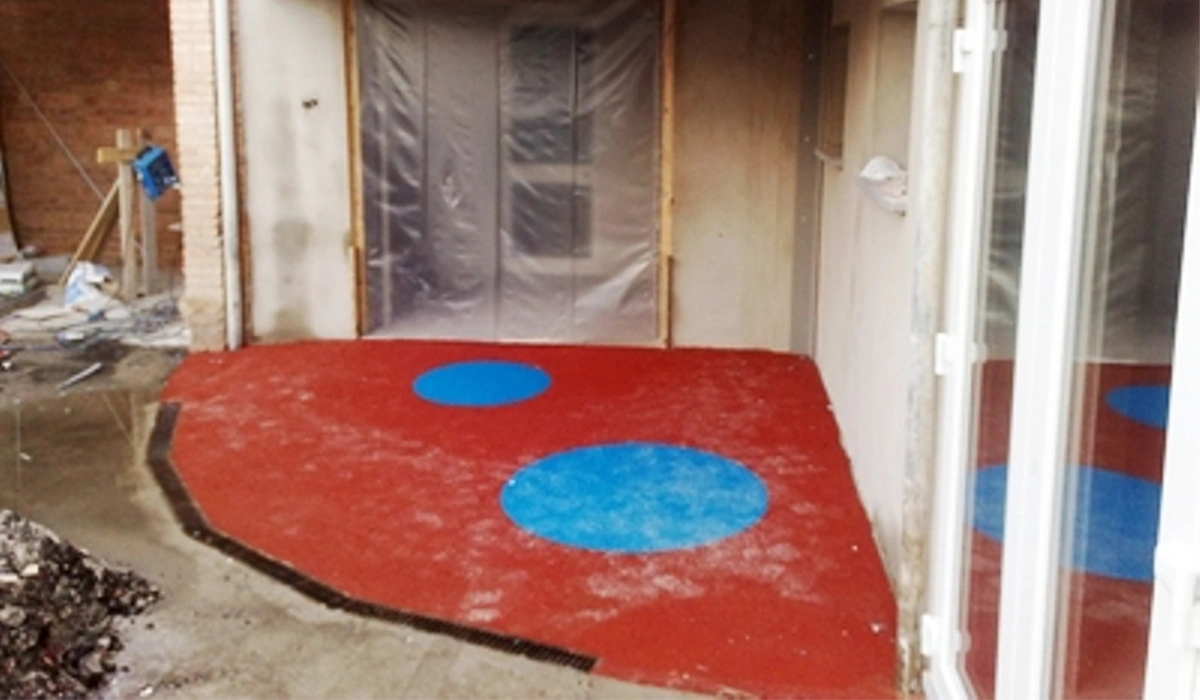 Pavimento Antitrauma scuola Reggio Emilia