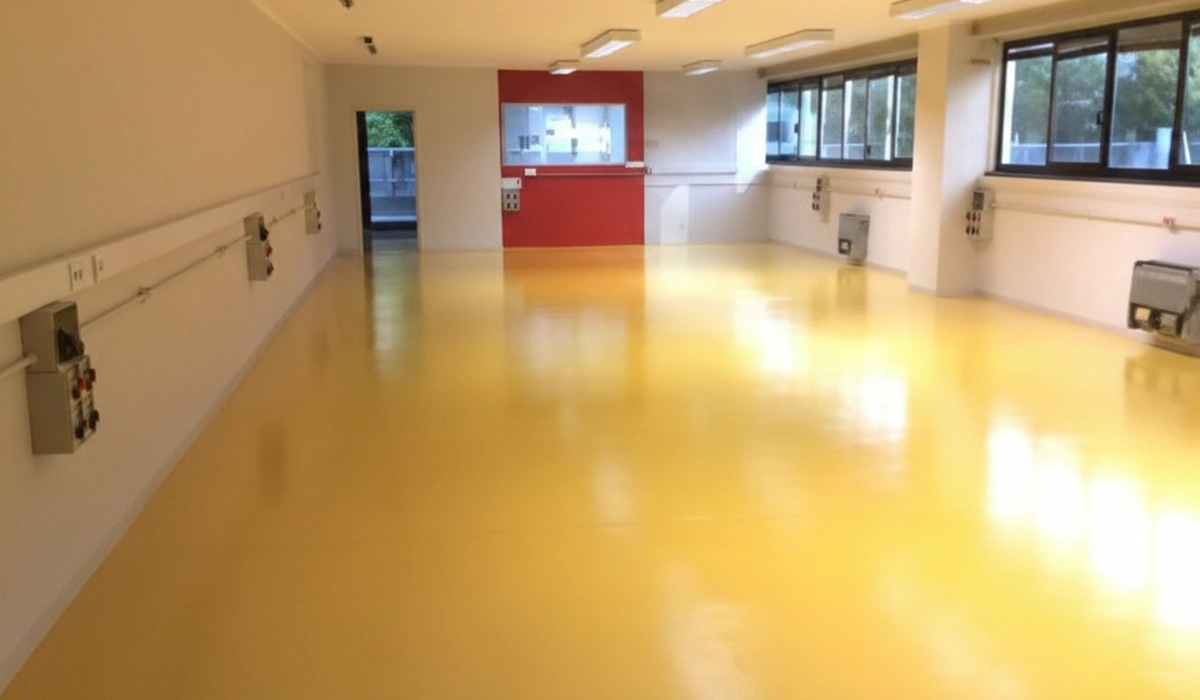 Sala mostra macchinari